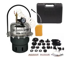 Установка для замены и прокачки тормозной жидкости пневматическая, объем жидкости 5л, давление до 2.8 бар ОДА Сервис ODA-5010