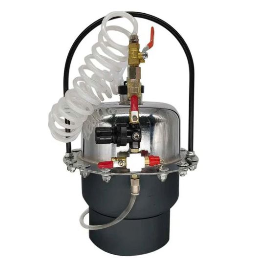 Установка для замены и прокачки тормозной жидкости пневматическая, объем жидкости 5л, давление до 2.8 бар ОДА Сервис ODA-5010