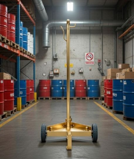 Тележка для бочек 20-60 кг ручная на 2 колесах, RAASM 80035