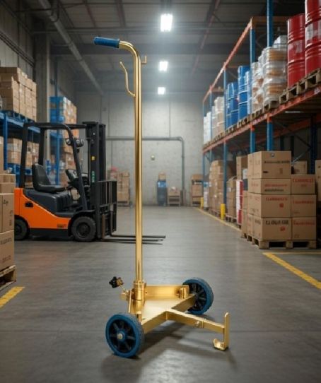 Тележка для бочек 20-60 кг ручная на 2 колесах, RAASM 80035