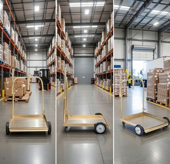 Тележка для бочек 180-220 кг, ручная усиленная на 4 колесах RAASM 80200