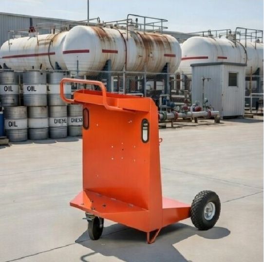 Тележка для бочек 200 кг ручная на 3 колесах для масла и смазки Pressol 17009100