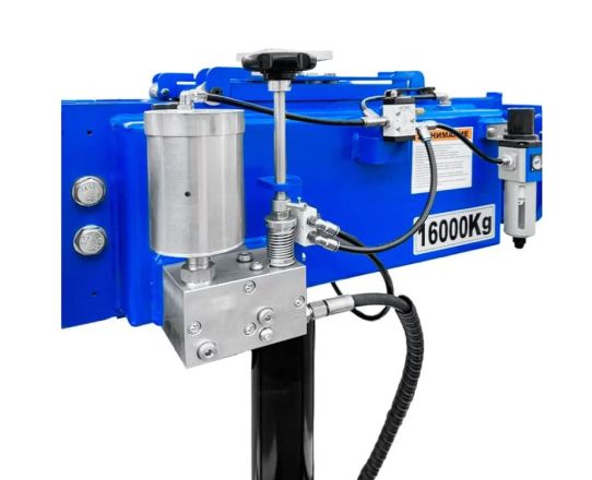 Канавный пневмогидравлический одноштоковый навесной подъемник 16 т DP16A Хорекс Авто