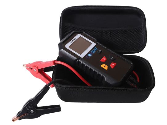Тестер аккумуляторных батарей 12В AGM GEL WET EFB с LED дисплеем, встроенным принтером, защитой от переполюсовки Conbat RTA545