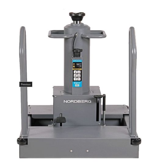 Канавный пневмогидравлический напольный одноштоковый подъемник 15 т N601T Nordberg