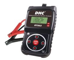 Профессиональный тестер аккумуляторов 6В,12В с ЖК-дисплеем и защитой от переполюсовки GYS RT 003 START-STOP DHC 055346
