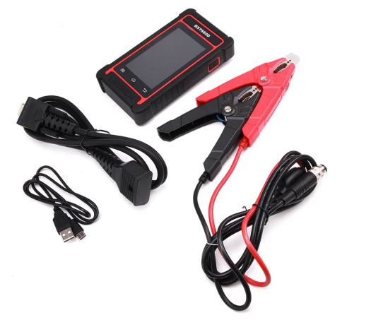 Тестер аккумуляторов 12В AGM GEL EFB WET с сенсорным дисплеем, цифровым индикатором, поддержкой Wi-Fi печати Launch BST-880D 301050669