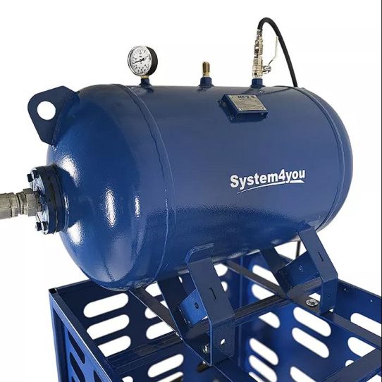 Защитная клеть System4you CN21116 для накачки грузовых шин с бустером и автоподкачкой