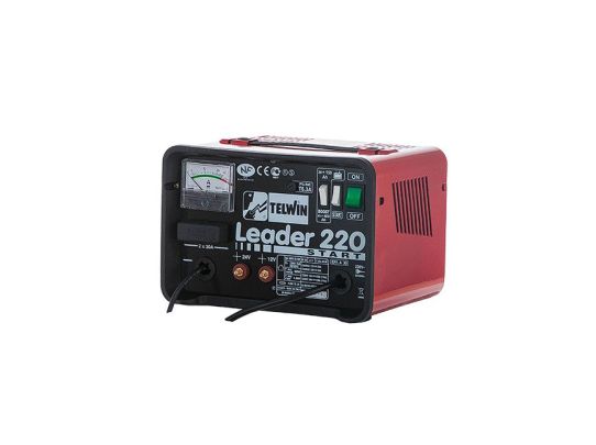 Пуско-зарядное устройство для 12В и 24В аккумуляторов, пусковой ток 180А Leader 220 Start TELWIN