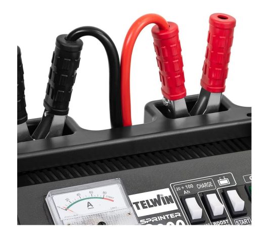 Пуско-зарядное устройство для 12В и 24В аккумуляторов, пусковой ток 300А SPRINTER 3000 START 230В 12-24В TELWIN