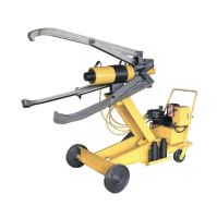 Съёмник подшипников, муфт, шестерней запрессованных на вал 60 тонн электрогидравлический на тележке Титан TA50337 Съёмник подшипников, муфт, шестерней запрессованных на вал 60 тонн электрогидравлический на тележке Титан TA50337