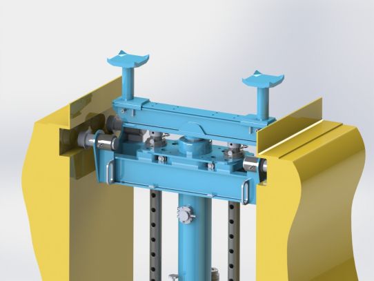 Страховочный механизм для ямных подъемников СМ15