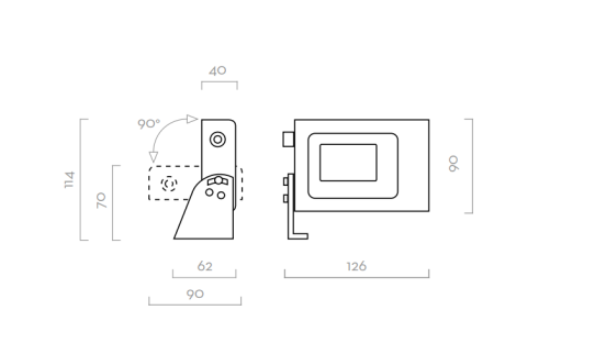 Удаленный дисплей для K24/Turbinox импульсный счетчик для дизеля, масла и стеклоомывателя, погрешность до 0.5% Piusi F0049503B 