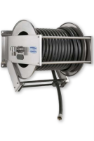Катушка автоматическая со шлангом для ДТ 25 м с диам. 1" нержавейка Flexbimec 9536+289625