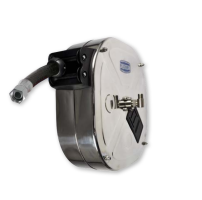 Катушка автоматическая со шлангом для ДТ 8 м с диам. 3/4 нержавейка Flexbimec 9546+28808