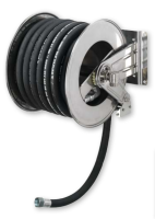 Катушка автоматическая со шлангом для ДТ 15 м с диам. 1" нержавейка Flexbimec 9584+289615