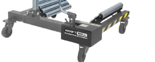 Тележка гидравлическая для транспортировки колес 1500 кг, KraftWell KRW-WD15