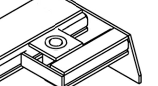 Суппорт GSВ скользящая модель г/п 15,5 т. (без DR4 и X), BLITZ, 3495-1