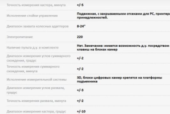 Стенд сход-развал 3D для легковых автомобилей напольный Ravaglioli RAVTD3000SP