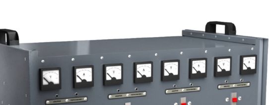 Зарядное устройство 12/24В 65А для WET аккумуляторов с амперметром и вольтметром KRONVUZ АЗУ-Н