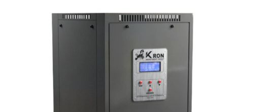 Зарядное устройство 63А с 10" дисплеем IP65 для WET аккумуляторов 380В переносное ВЗА-63-130 KRONVUZ