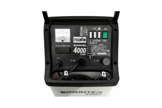 Пуско-зарядное устройство для 12В и 24В аккумуляторов с пусковым током 400А 829391 TELWIN