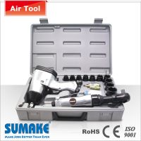 Пневмогайковерт 1/2" 310Нм Sumake ST-5500 (два гайковерта с набором головок)