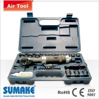 Пневмогайковерт 1/2, 3/8 и 1/4" 34Нм Sumake ST-5510K (с набором головок)