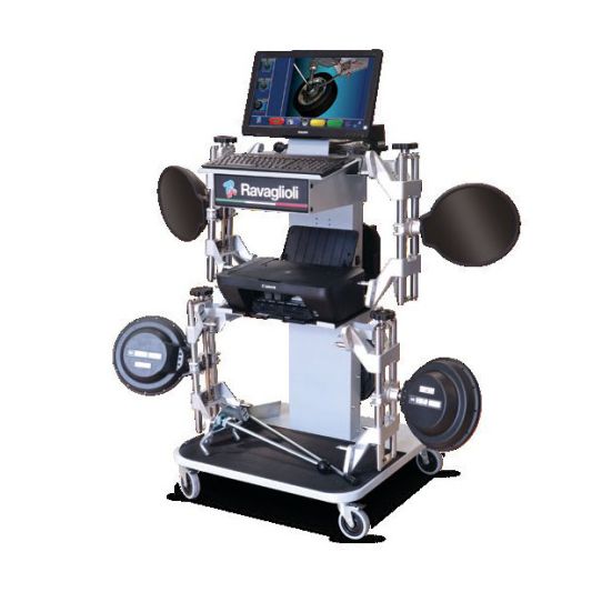 Стенд 3D сход-развал напольный Ravaglioli RAVTD3000.B для легковых автомобилей