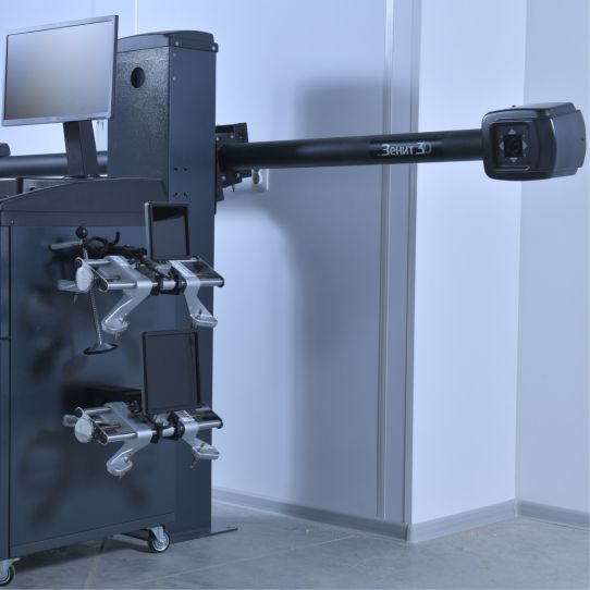 Стенд 3D сход-развала для легковых автомобилей Сивик Зенит-3D М2КС напольный