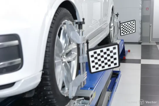 Стенд сход-развал 3D для легковых автомобилей настенный Техновектор 7202 K