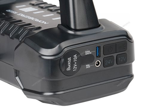 Пусковое устройство-бустер Nordberg WSA50 56 А·ч, 2000 А пика, литиевый аккумулятор, встроенный фонарик, Power Bank Nordberg