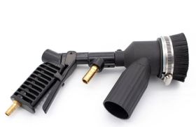 Пескоструйный пистолет AE&T T06528G, для пескоструйного аппарата T06528, с пылеулавливающей насадкой Пескоструйный пистолет AE&T T06528G, для пескоструйного аппарата T06528, с пылеулавливающей насадкой
