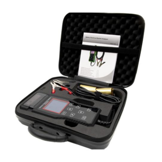 Тестер аккумуляторов 12/24В AGM GEL EFB с цифровым дисплеем и встроенным термопринтером, LEMANIA ENERGY T13