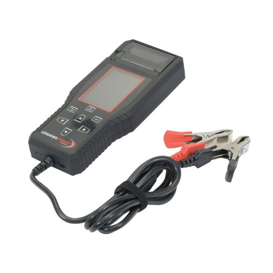 Тестер аккумуляторов 12/24В AGM GEL EFB с цифровым дисплеем и встроенным термопринтером, LEMANIA ENERGY T13