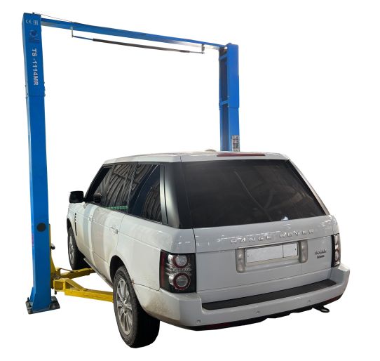 Двухстоечный подъемник Техносоюз TS-1114MR 4т, электрогидравлический, с верхней синхронизацией, 110-1800 мм