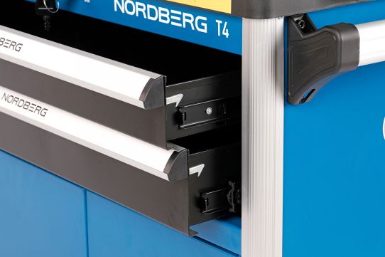 Тележка инструментальная, Nordberg T4, 2 ящика и 2 полки с дверцами