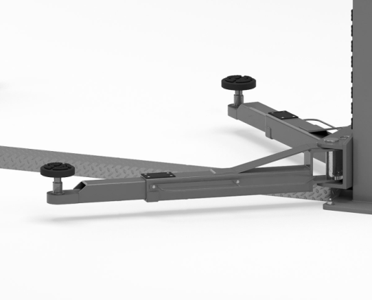Двухстоечный электрогидравлический подъемник 3.5 т серый, высота подъема 1920 мм Launch TLT-235SBA