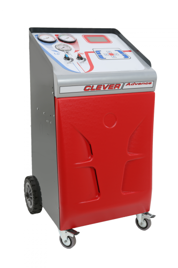 Станция автоматическая для заправки автомобильных кондиционеров Spin CLEVER ADVANCE BASIC с дисплеем, базой данных