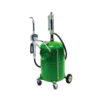 Маслораздаточная установка для бочек на 70 л, TP1303 6-8 бар, пневматическая, с производительностью 14 л/мин