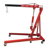 Кран гидравлический 2 т TS1001-2 для автосервиса складной