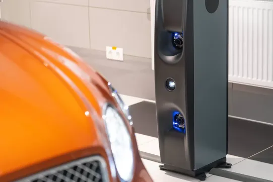 Стенд сход-развал бесконтактный напольный TechnoVector P 8214 VELOX для легковых авто