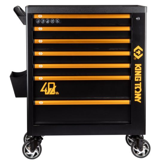 Тележка инструментальная KING TONY 87G38-7B-P40, 7 ящиков, без инструментов