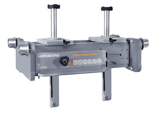 Канавный пневмогидравлический навесной двухштоковый подъемник 20 т N502T Nordberg