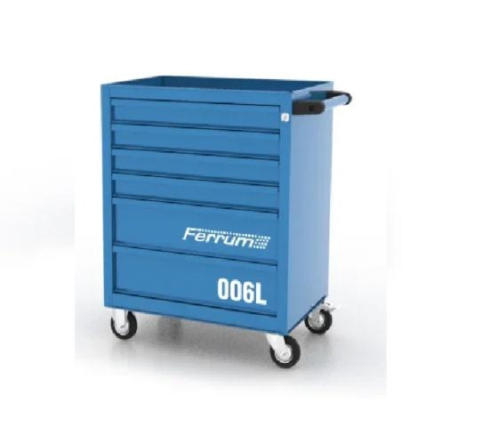 Тележка инструментальная FERRUM 02.006L-5015, 6 ящиков, без инструментов