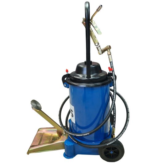 Нагнетатель смазки ножной с емкостью 13 л, выходным давлением до 400 бар, производительность 350-400 г/мин EQFS ES-60400