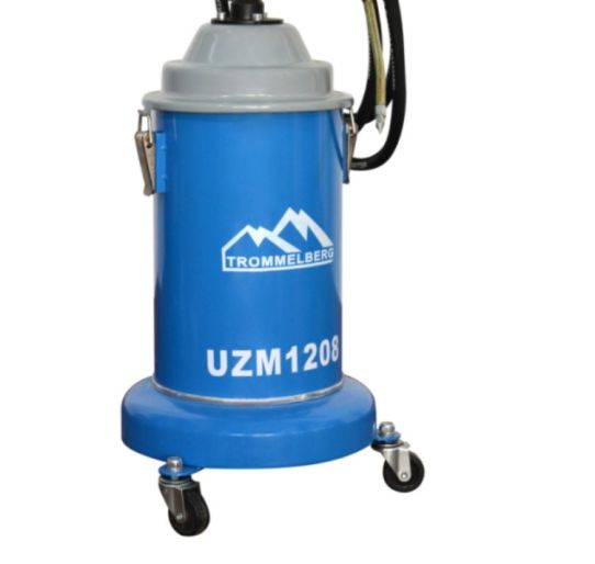 Нагнетатель смазки ручной на 13 л, Trommelberg UZM1208, механический, с шлангом на 2.5 м