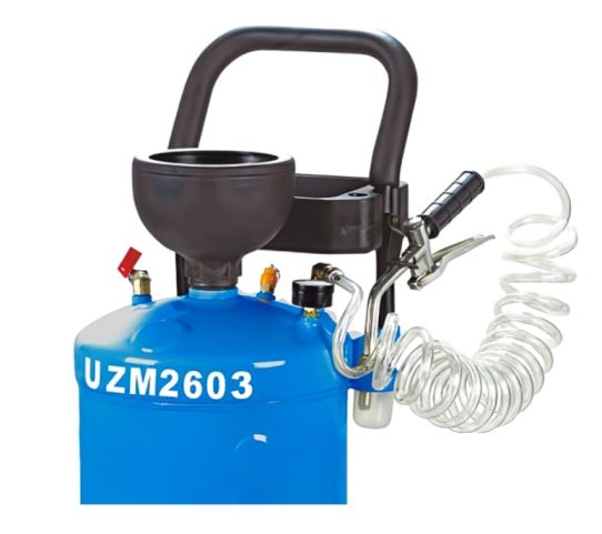 Нагнетатель масла пневматический 30 л, Trommelberg UZM2603 1-8 бар с манометром