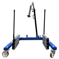 Тележка для перевозки грузовых колес гидравлическая AE&T 1200 кг T08120