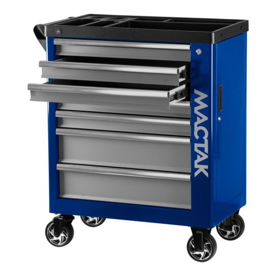 Тележка инструментальная МАСТАК 521-07580B, 7 ящиков, без инструментов